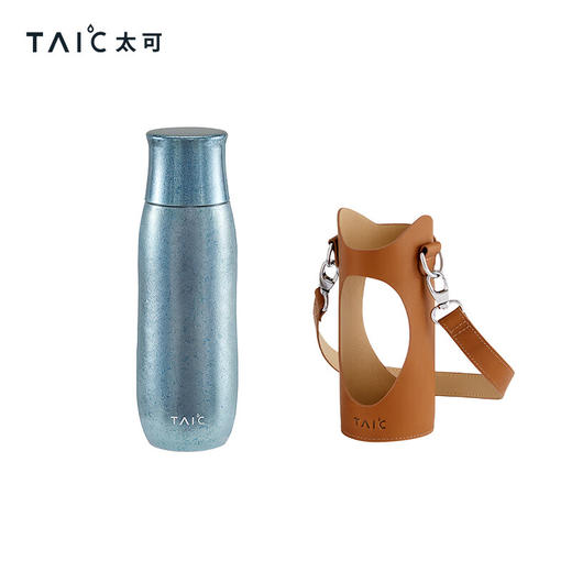 TAIC太可纯钛保温杯高档焖茶杯茶水分离茶具便携礼品高档礼物送礼 商品图1
