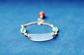 ZP珠宝独家设计师款翡翠耳环/吊坠/手链 送她一款翡翠 祈福祝好运