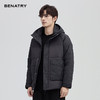 贝纳川大口袋插肩袖连帽男士羽绒服ECT405236 商品缩略图5