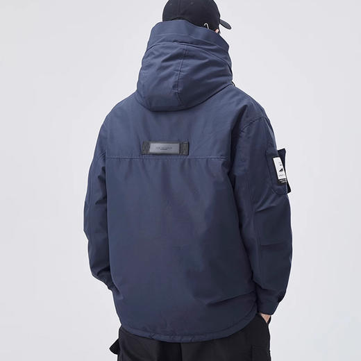 裁缝学苑MQ53 连帽工装羽绒服纸样男装冲锋衣外套上衣打版裁剪样板图 商品图2