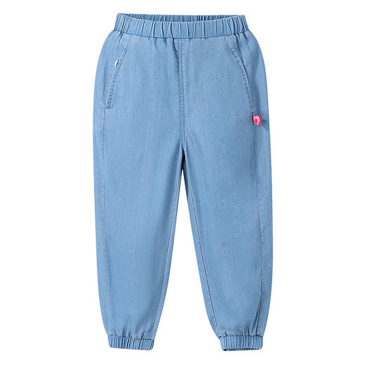 女童全腰牛仔单裤春季新款安奈儿童装实体店同款XG516612 商品图6