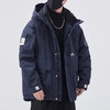 裁缝学苑MQ53 连帽工装羽绒服纸样男装冲锋衣外套上衣打版裁剪样板图 商品缩略图5