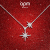 【情人节礼物】APM Monaco 双流星项链精致锁骨链 商品缩略图0
