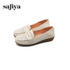Safiya/索菲娅2025春百搭一脚蹬镂空软底浅口休闲坡跟单鞋 SFD1111127 商品缩略图8
