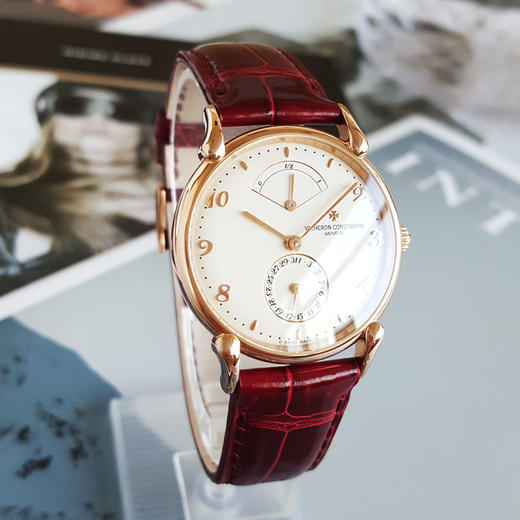 【95新】Vacheron Constantin 江诗丹顿历史名作系列48100/000R自动机械机芯32MM（女款）动力储备、日期显示090125TJ02 商品图2