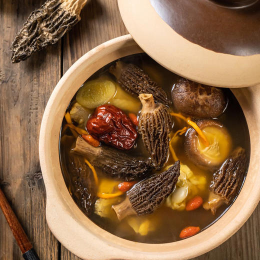 巴山山珍菌菇汤包138g 菌汤火锅底料姬松茸七味食材精选菌菇包菌汤包 商品图2