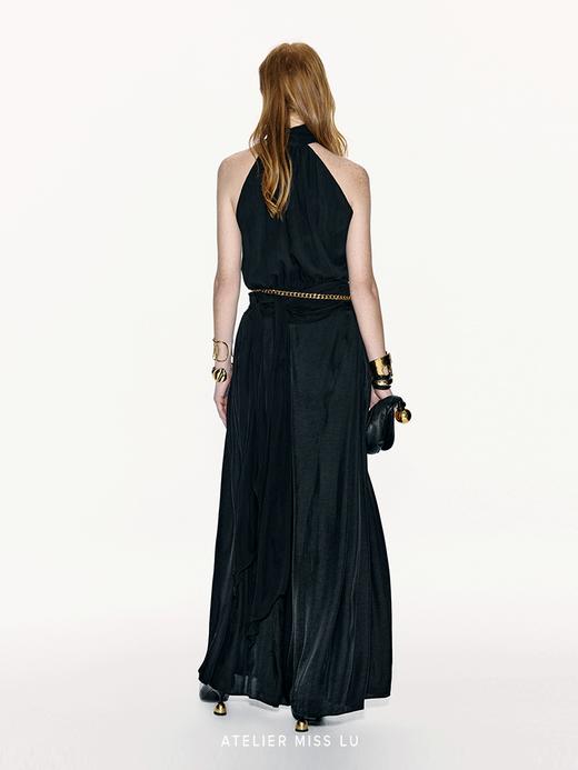 【夜神月】飘逸超级大摆阔腿醋酸长裤 商品图3