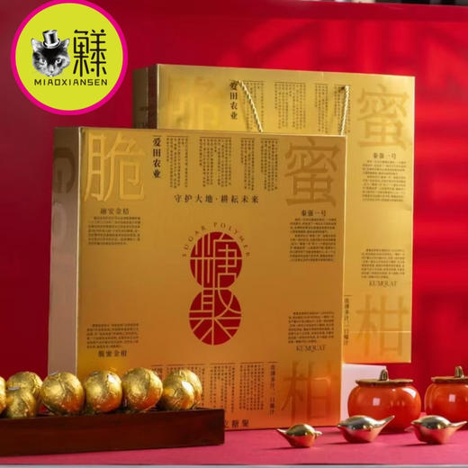 糖聚之致～高山脆蜜金柑（32粒-36粒礼盒） 商品图1