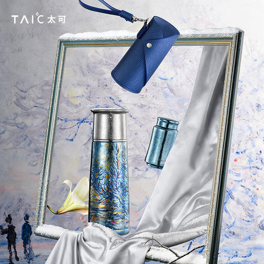 TAIC太可钛艺纯钛雪景杯礼物送礼定制商品15天内发货 商品图0