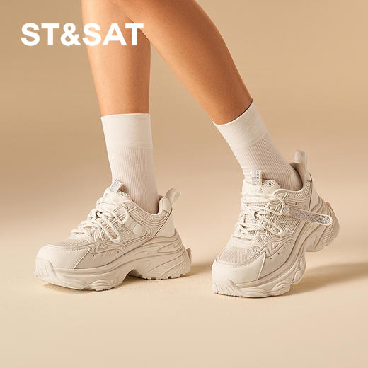 星期六厚底液态老爹鞋SSD1112201 商品图3