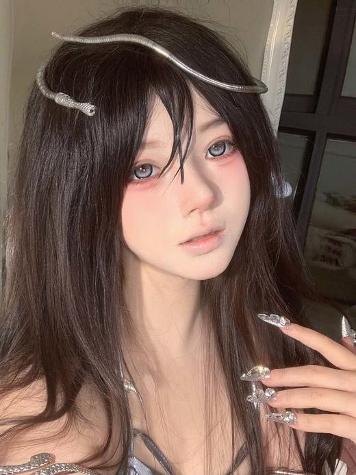 Hanawink 半年抛 哭哭奶酪灰 直径14.5mm着色14.2mm 商品图2