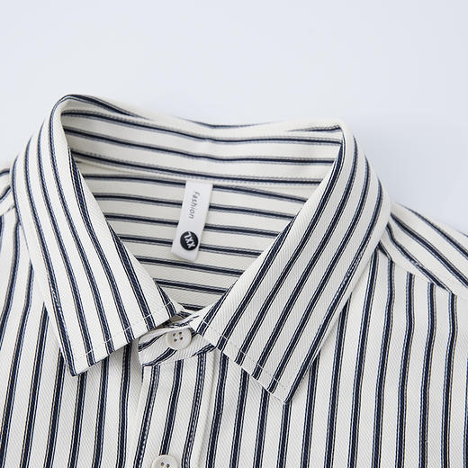 【新品上新】HX 春季翻领长袖衬衫S103511084101 商品图2