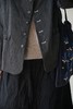 ALBUM DI FAMIGLIA 炭黑INOX质感宽松版型西装外套 商品缩略图2