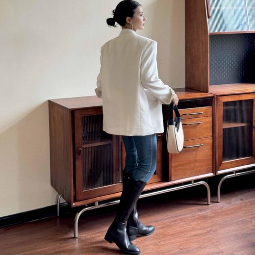 顺丰包邮洛诗琳35051新中式西装外套2025春季廓形国风外套220431 商品图4