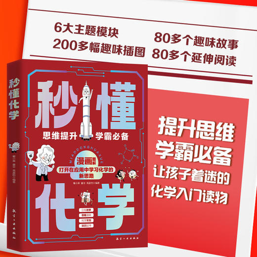 《秒懂数学》+《秒懂化学》+《秒懂物理》 提升逻辑思维，让数学化学变成好玩的“游戏” 商品图6