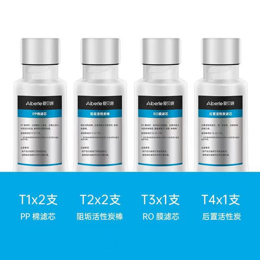 【长效款2年套装】爱贝源AiberleR3升级款净水机原装替换芯套装原装滤芯【6支装】 商品图1