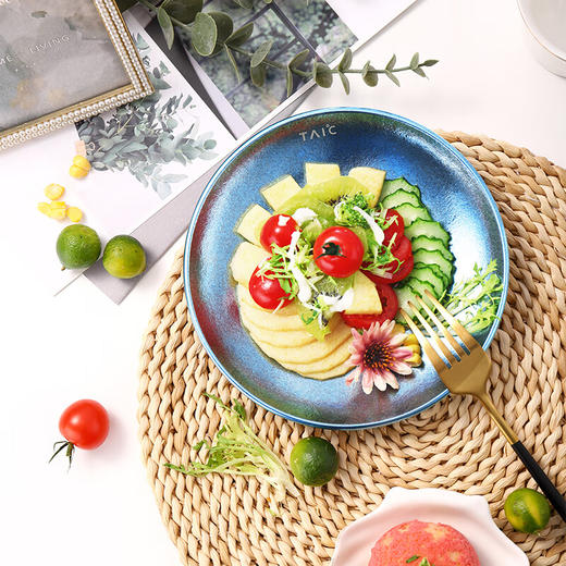 TAIC太可钛度纯钛餐具餐碟菜碟家用鱼盘户外露营野餐轻量便携零食果盘 商品图2