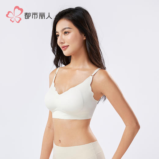 都市丽人特殊面料短抹胸冰丝时尚美搭小清凉抹胸LVH1A1 商品图2