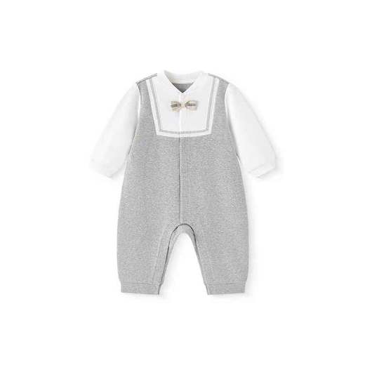 英氏婴儿衣服春秋长袖男宝连体衣25新款假两件爬服YRHAJ1R002A 商品图4