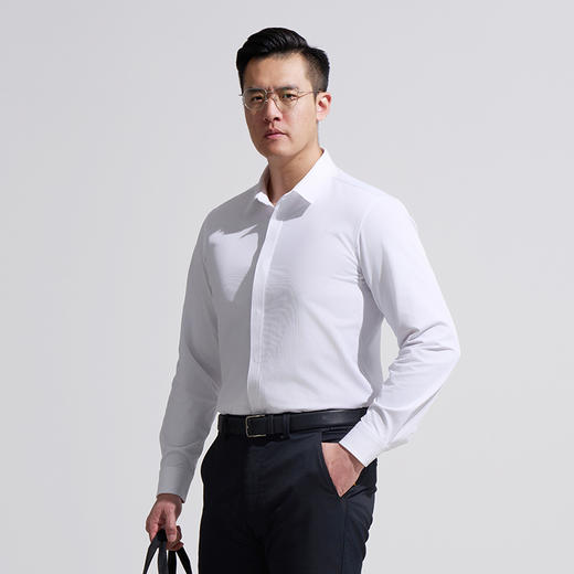 四代龙牙暗轩商务长袖衬衫 商品图2