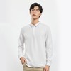 【桑蚕丝混纺】罗蒙男士春秋商务polo衫男长袖时尚舒适翻领百搭长袖t恤男 商品缩略图1