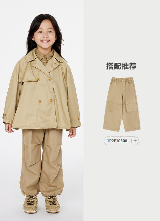 jnby   25年春款  中长款风衣  1P2912930 商品图5