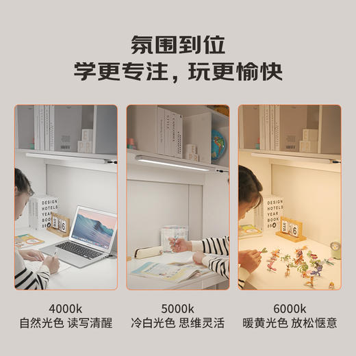 孩视宝书桌吊柜学习灯 商品图6