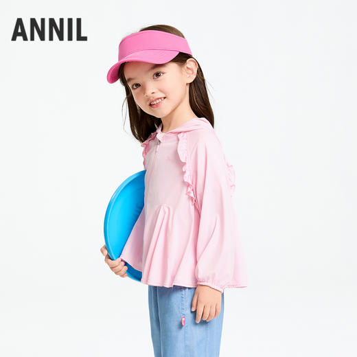 女童外套防晒衣春季新款安奈儿童装实体店同款XG515571 商品图2