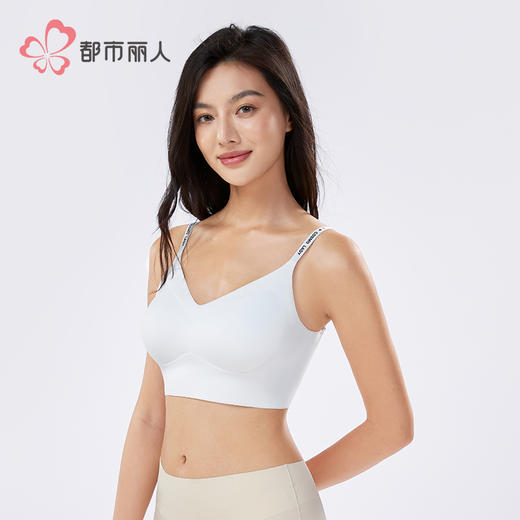 都市丽人特殊面料短抹胸冰丝时尚美搭抹胸LVH1A2 商品图2