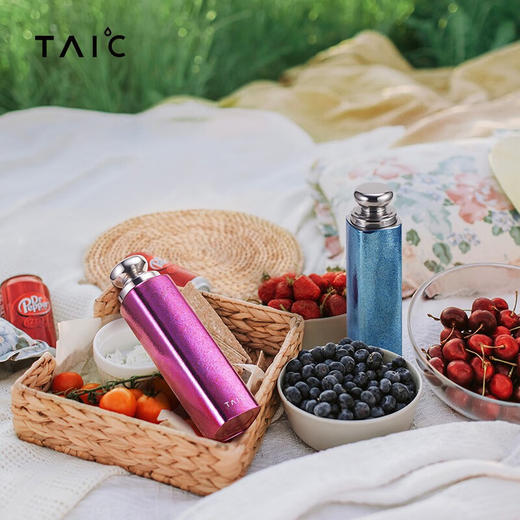 TAIC 太可纯钛迷你保温杯保冷水杯小巧便携女士咖啡杯送礼 商品图4