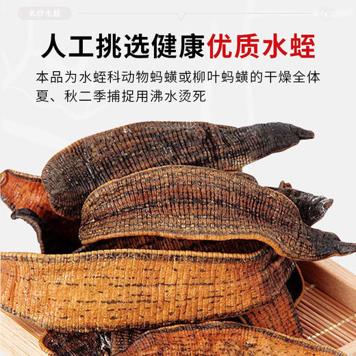 水蛭（米炒水蛭）粉3g（0.3g*10瓶）/盒 华瑞天丞中药饮片蚂蟥干粉粉质细腻独立包装冲服 商品图4