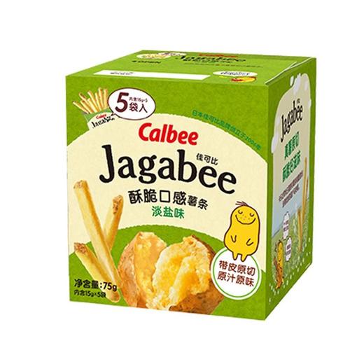 Calbee牌 agabee淡盐味薯条 75g/盒 商品图0