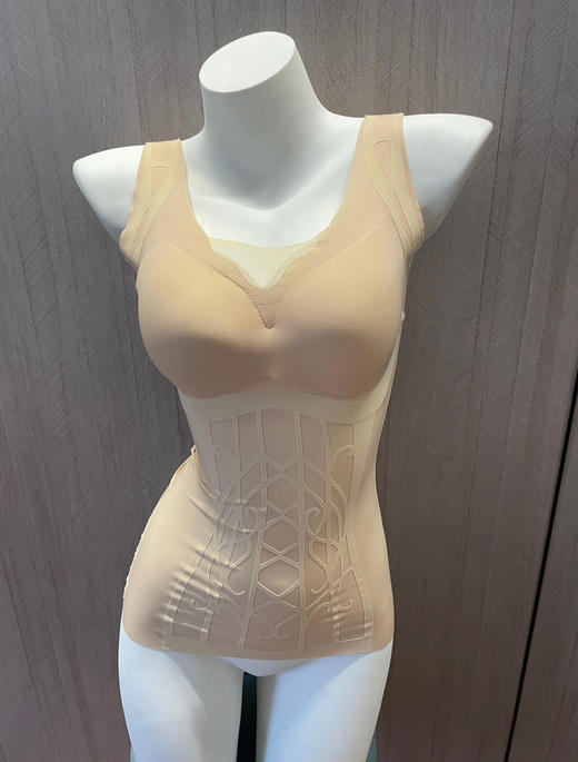 再升级爱慕原厂乳胶纤薄无痕塑性塑身衣背心 商品图7