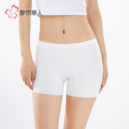 都市丽人三分裤薄锦纶舒适打底安全裤LLH1B6 商品图1