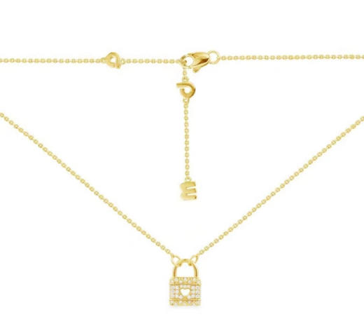 【礼盒礼袋】APM Monaco BABY爱心锁项链精致锁骨链 商品图6