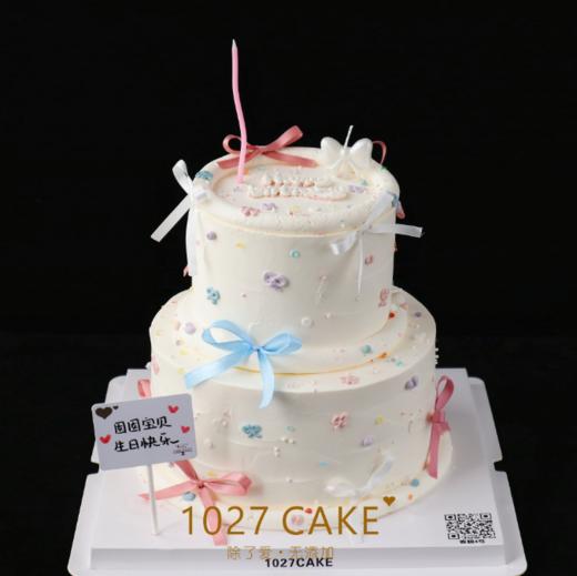 1027CAKE |  简约 少女心 丝带蝴蝶结 商品图0