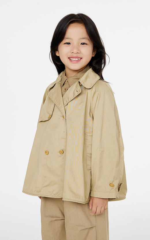 jnby   25年春款  中长款风衣  1P2912930 商品图4