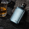TAIC 太可钛度纯钛圆扁平小酒壶有壶套随身迷你便携礼物酒壶 商品缩略图1