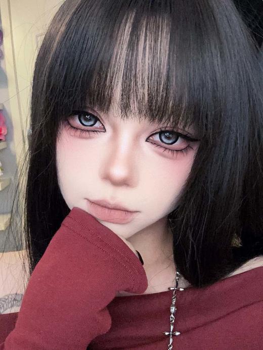 Hanawink 半年抛 哭哭奶酪灰 直径14.5mm着色14.2mm 商品图7