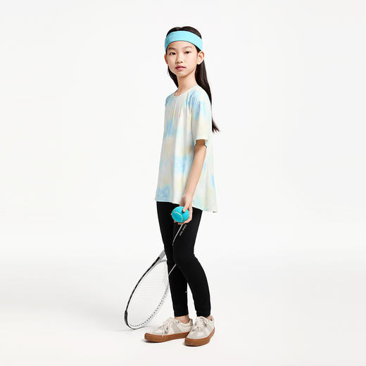 女童圆领短袖针织衫夏季新款安奈儿童装EG521045 商品图5