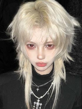 Hanawink 半年抛 哭哭奶酪红 直径14.5mm着色14.2mm