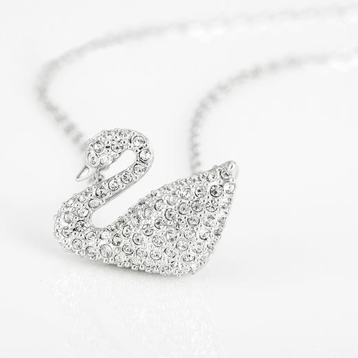 严选 | Swarovsk施华洛世奇经典款白金天鹅项链 商品图2