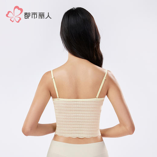 都市丽人特殊面料长抹胸蕾丝时尚美搭抹胸LVH2A2 商品图3