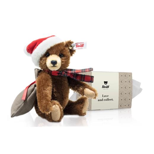 Steiff史戴芙收藏限量版-圣诞老人泰迪熊（18厘米）STEC007514玩偶 商品图0