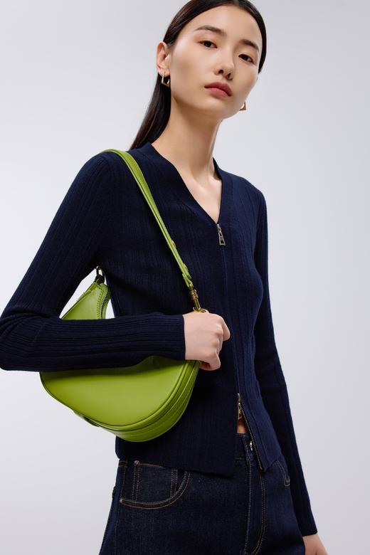 朗姿	针织针织开衫月夜深蓝色LAJK04KCD439A21 商品图3