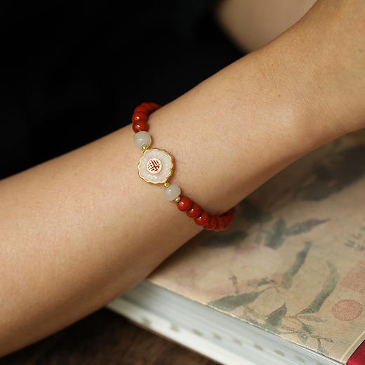 九华山祈福手串丨7款可选，九华山直发，新年开运、情人节送礼（寺院祈福+手工盖章祈福证） 商品图13