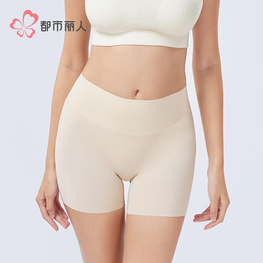 都市丽人三分裤薄锦纶舒适打底安全裤LLH1A8 商品图1