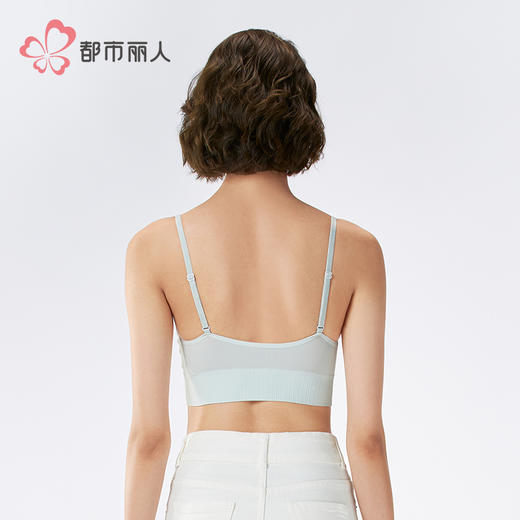 都市丽人缝短抹胸缝（裸氨）基础简约抹胸LVH1A9 商品图3