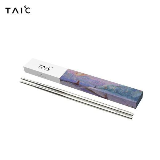 TAIC太可钛度纯钛筷子便携轻质防烫防滑天然抑菌抗菌金属筷不发霉 商品图7