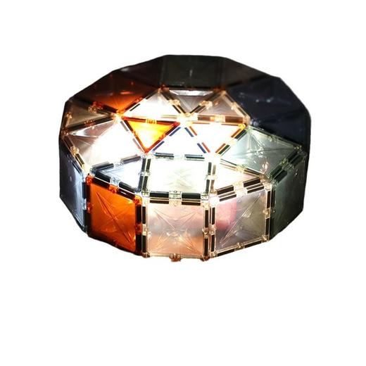 ONSHINE/童年无限大自然色磁力片益智玩具立体彩窗磁力片生日礼物 商品图5